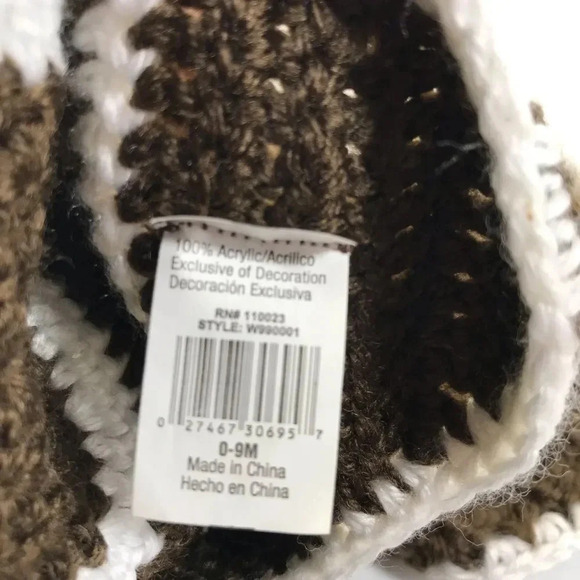 ⭐️3 for $20 Sale‼️ Crochet Diaper Cover & Hat - Picture 2 of 2